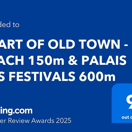 Heart Of Old Town - 150m & Palais Des Festivals 600m *